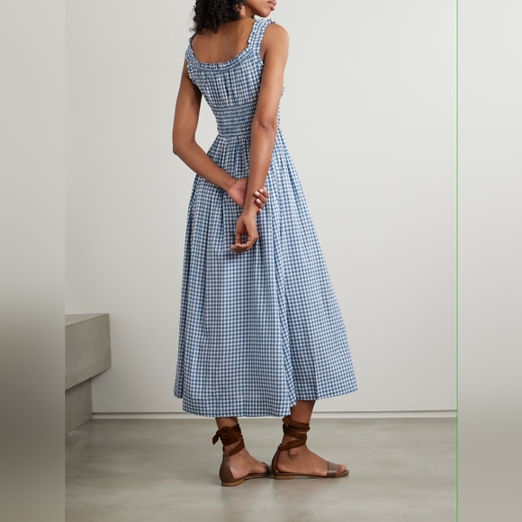 Doen Emmaretta in blue gingham, small - Picture 2 of 10